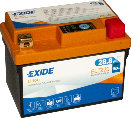 EXIDE Li-ion Motobateria Exide Li-ion ELTZ7S 12V 2,4Ah 150A